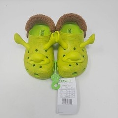 Crocs x DreamWorks Shrek Classic Clog Juniors Lime 209378-3TX Sz 11c Or 13c