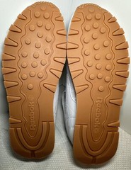 Size 7 Reebok Classic Leather Junior White Gum Bottom GZ6098