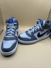 Nike Court Borough Mid GS ‚Cool Grey Anthracite‘ 839977-009 New 6.5y Damage Box