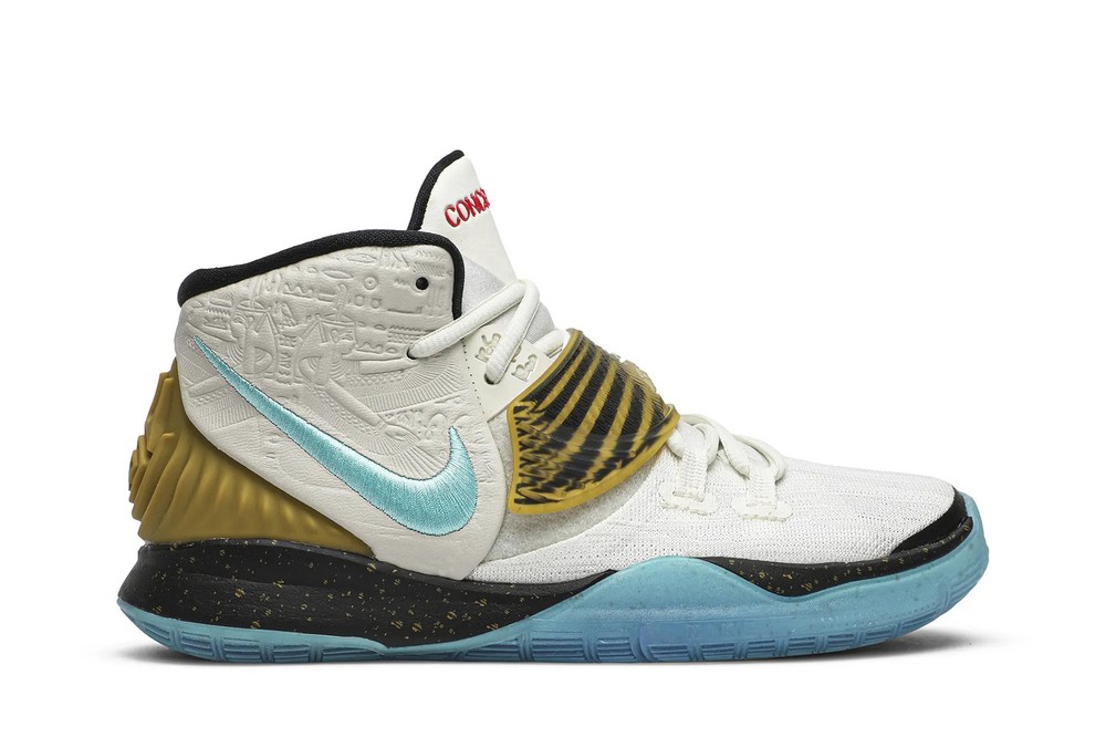Nike Concepts x Kyrie 6 Grade School Golden Mummy CV5572-149 Available Now