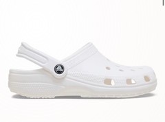 white crocs junior with tags size J1