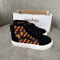 Kids Harry Potter Gryffindor X Vans Off The Wall SK8-Hi KID’S TODDLER SIZE 6.5