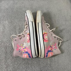 Converse Chuck Taylor All Star Shoes Juniors Size 5 Pink Llama High Top Sneakers