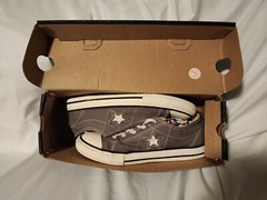 Converse One Star Sneaker Junior 5 Gray Low Miles Loved see photos unisex Shoes