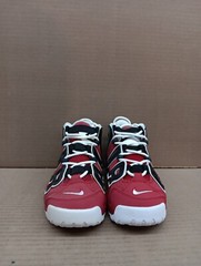 Size 5y(GS) – Nike Air More Uptempo Low Varsity Red/white Style- 415082