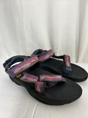 Teva Hurricane XLT 2 Girls Black Sport Strappy Sandals 1019390C Size 12