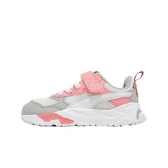 Puma Trinity ACPlus PS Grey Pink Kids Preschool Road Running Shoes 390839-27