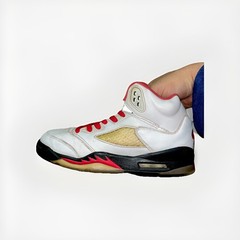 Size 5.5 (GS) – Jordan 5 Retro 2020 Mid Fire Red