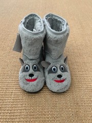 Muk Luks Zoo Friends Kids Mid Calf Boots Size 3