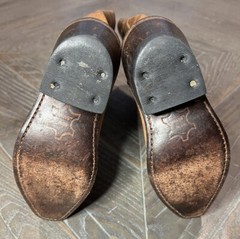 Old West Childrens Cowboy Boots Snip Toe Brown Size 9 Unisex CF8229
