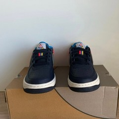 Nike Air Force 1 Low Obsidian/Crimson Yellow Sneakers AV0748-400- SZ 5.5 Y- 7 W