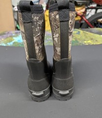 Size 12 Youth unisex Red Head Neoprene Camo Pull On Waterproof Utility Boots