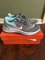 Nike Star Runner 3 GS Black/Grey, Size 6.5, Model DA2776-001