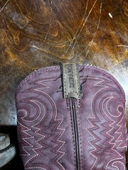Durango Kid’s Lil‘ Rodeo Briar Brown & Brick Red Western Boot DBT0222TS Sz 1M