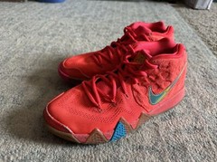 Nike Kyrie 4 IV Lucky Charms (GS) Size 4.5y Bright Crimson BV7793–600