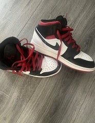 Size 6 (GS) – Jordan 1 Mid Gym Red Black Toe