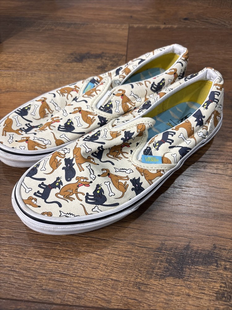 Size 7 (GS) – VANS Classic Slip-On x The Simpsons Low Family Pets