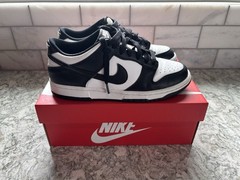 Nike Panda Dunk Lows Size 6.5Y Black and White Great Condition