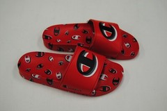 [CP101491Y] NEW KID’S CHAMPION IPO 3PEAT SANDALS SLIDES SLIP ON SCARLET CKS15