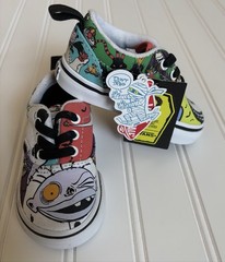 VANS Era x The Nightmare Before Christmas Halloweentown Toddler Sz. 4.5