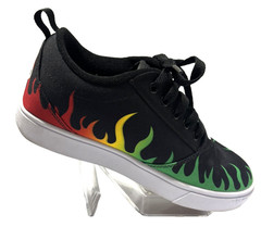HEELY PRO20PRINTS BLACK/RED/YELLOW/GREEN UNISEX Size 5 (EUC)