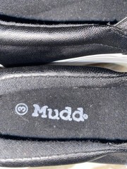 NWOB Mudd Big Kid Size 3 Black Beyley Slip One Casual Loafer