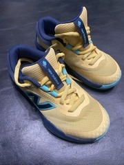 New Balance Kids 996v6 Navy/Clementine Size 12W Little Kid Pre-Owned