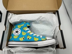 Converse Chuck Taylor All Star Pool Party Easy-On Sneakers Kids Size 2Y – NEW