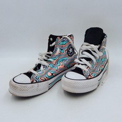 Converse Chuck Taylor All Star Platform Lift Color Swirl High Top Sneakers 4.5