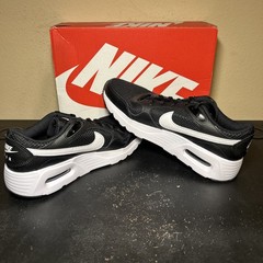 Nike Youth Kids Air Max SC in Black/White, Size: 6.5Y, CZ5358-002