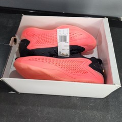NIB adidas A.E. 1 Low Anthony Edwards Kids Youth sz 5 Basketball Shoe Pink/Black