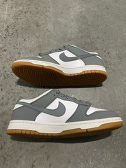 NEW Nike Dunk Low Reflective Grey White Silver SB RARE 2023 FV0374-100 Size 5 7
