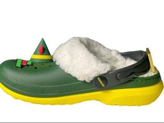 Buddy The Elf Crocs Holiday Lined Comfort-Lined Classic Clogs Kid’s Size J3
