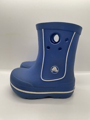 Crocs blue boots size kids 6 / 7 see photos Adorable
