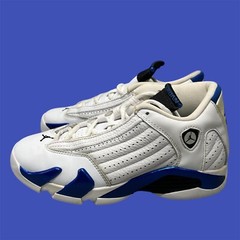Nike Air Jordan 14 Retro GS ‚Hyper Royal‘ 487524-104 Youth Sz 5Y Women Sz 6.5