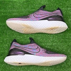 Nike Epic Phantom React Flyknit GS Multi-Color Size 6.5Y Laceless BV1370-002