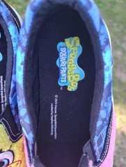 Nickelodeon SpongeBob SquarePants & Patrick Fuzzy Faces Slip On Shoes Loafers 3