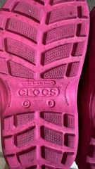 Crocs Candy Pink Handle It Rain Boot Kids Size c8 12803 Waterproof Lightweight