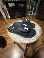 Under Armour Ignite Adjustable Slide SandalsKIDS SIZE 13