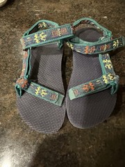 Teva Original Universal Kids Sandals Youth K2 Outdoor Multi Color Adjustable