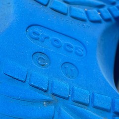 Crocs Classic Clog Blue Lightweight Comfortable Slip On Shoes Kid’s Size 11