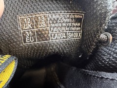 Dr. Martens Black Combs Boot Side Zip – Little Kid Size 13 EUR 31