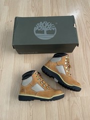 TIMBERLAND TBO44793 Wheat Nubuck 6in Field Boots Size 2.5 NEW NIB