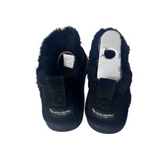 Koolaburra by UGG Koola Ultra Mini Black Suede Boots Kids Size 3 1167971K NEW