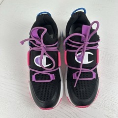 Champion Hyper C Link Youth 6.5 Women’s 8 Black Pink Purple Blue Shoes Sneakers
