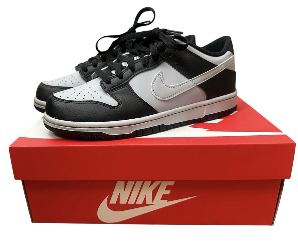 Nike Dunk Low Wolf Grey Black GS 6.5 Y Women’s Size 8 HQ3810-001 With Box EUC