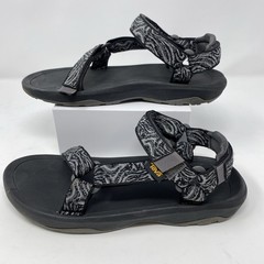 Teva Hurricane XLT 2 Black Sport Sandals Unisex Youth Sz 5 Hiking Water 1019390Y