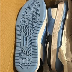 Puma Caven 2.0 Jr Shoes – Black, White, Blue