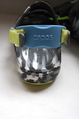 NWT CROCS Classic All-Terrain Marbled Sandals Big Kids C13 Unisex Ages 5+