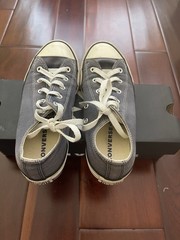 Converse Chuck Taylor All Star Ox Low Top Canvas Sneaker Navy Youth US 3 3J237